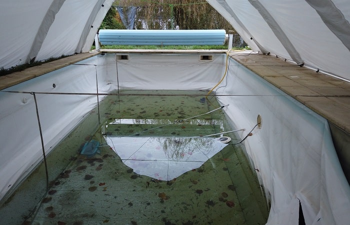 Liner piscine mort à changer